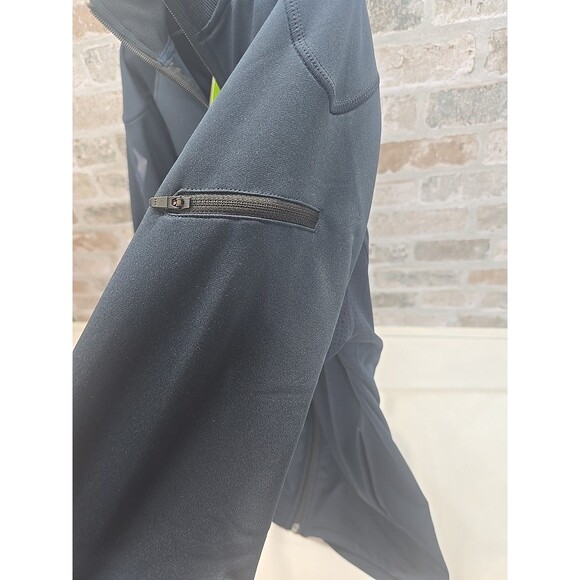 Hylete Apex II MENS XL Jacket Mens Navy Full Zip Performance Athletic Training - Picture 5 of 14